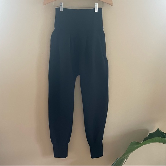 Porte de Bras Jazmin Solid Black Pant Size Medium - Picture 5 of 5